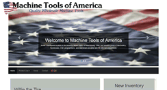 Desktop Screenshot of machinetoolsofamerica.com