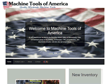 Tablet Screenshot of machinetoolsofamerica.com